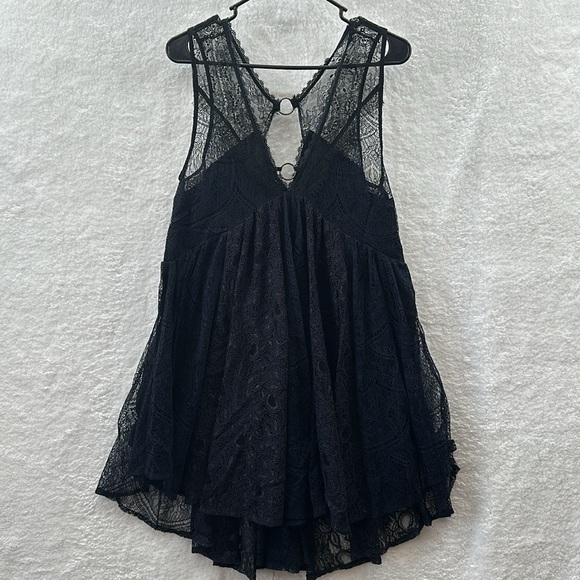 Free People Lace Sleeveless Dress Size Small - Picture 8 of 9